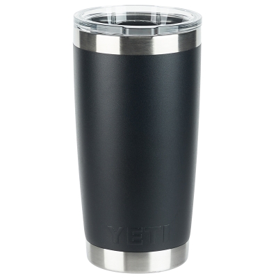Vaso Térmico Rambler Acero Inoxidable Negro 20 Oz