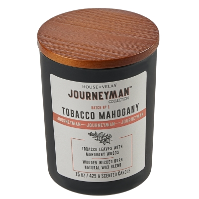 Vela Aromática Tobacco Mahogany 15 oz