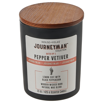 Vela Aromática Pepper Vetiver 15 oz