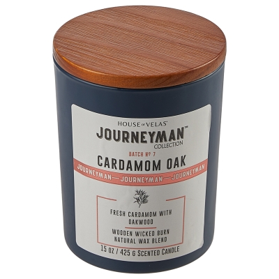 Vela Aromática Cardamom Oak 15 oz