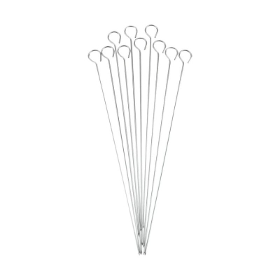 Pinchos para BBQ Acero Inoxidable 10 Unidades