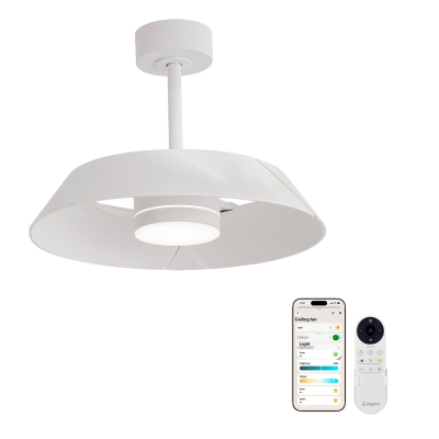 Abanico de Techo Retráctil Inspire Cadix 36 Pulgadas Blanco