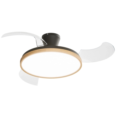 Abanico de Techo Retráctil Inspire Sama 42 Pulgadas Negro Madera