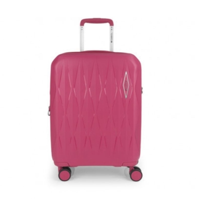 Maleta Infinity Dura Expandible Fucsia 55cm