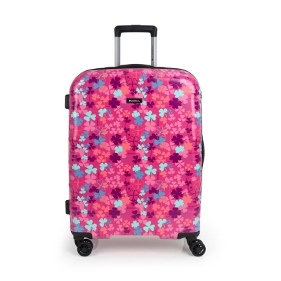 Maleta Clover Dura de Flores 55cm