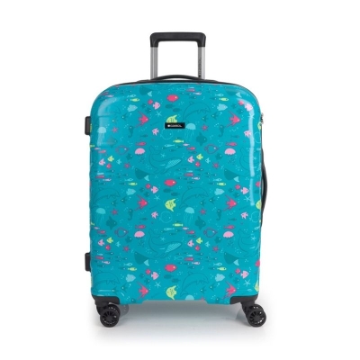 Maleta Acqua Pequeña Turquesa 55cm