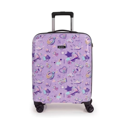 Maleta Funny Dura Lila 55cm
