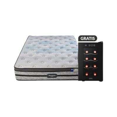 Colchón King Back Support Simmons Beautyrest + Base + Vinera