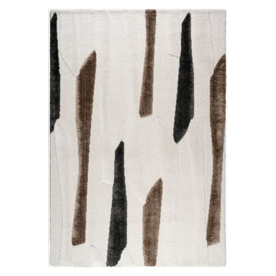 Alfombra de Área Limba "0050-6262" Marrón y Taupe