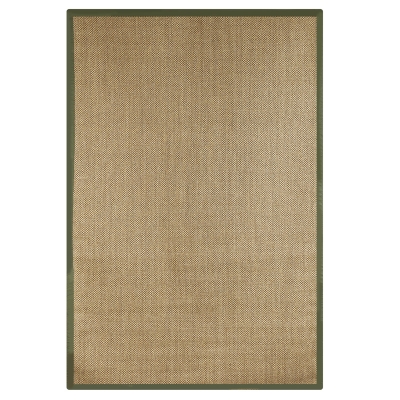 Alfombra Sulthan  Borde Verde