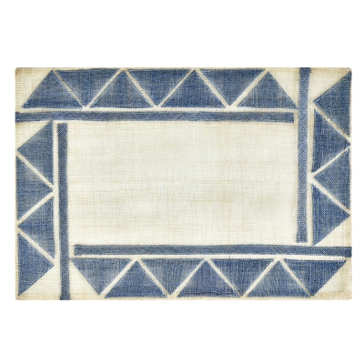 Individual Rectangular de Fibra  Fiore 13 x 19 Pulgadas