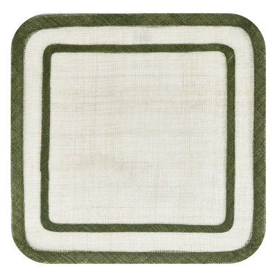 Individual Cuadrado de Fibra Luella  15 x15 Pulgadas