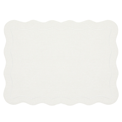 Individual Rectangular de PVC Lucille 17 X 13 Pulgadas