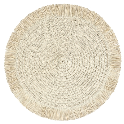 Individual Cleo Redondo de Fibra 15"