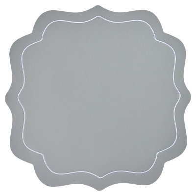 Individual Isabel Plástico Redondo 15 Pulgadas