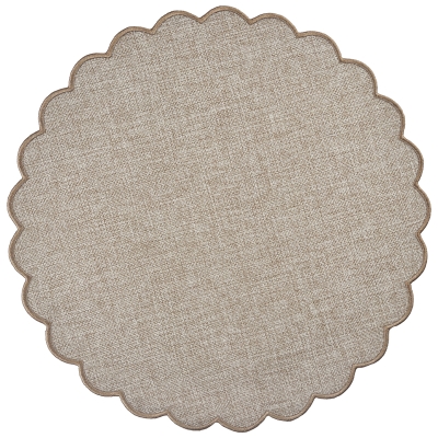 Individual Eli Poliéster Redondo 15 Pulgadas