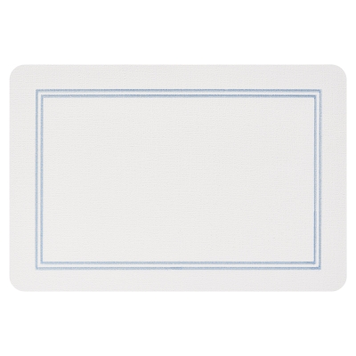 Individual Nysa de PVC Rectangular 18 x 12 Pulgadas