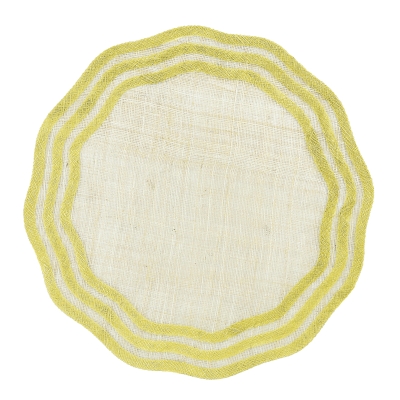 Individual Soya Redonde de Fibra 15"