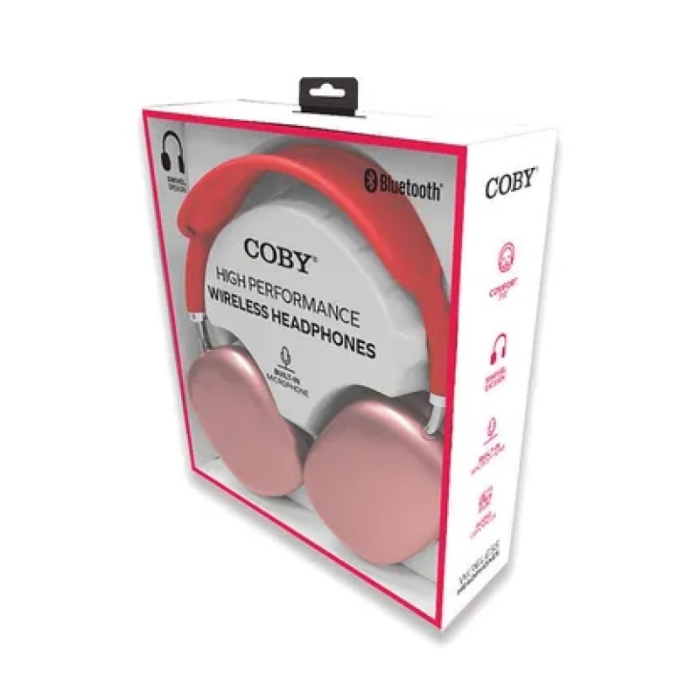 Audifono Coby Tipo Airpods Max CHBT835RG
