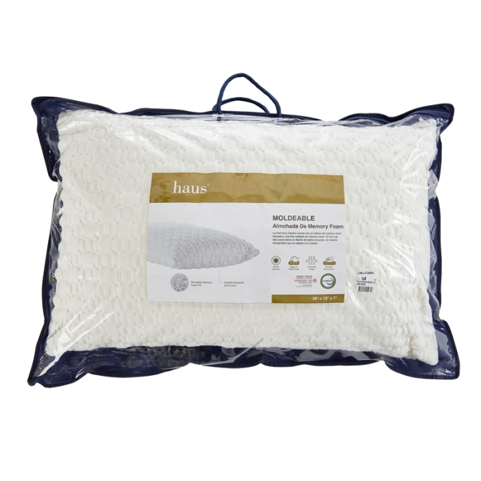 Almohada Memory Foam Cortado Harmony 28 x 18 x Pulgadas - Main Image
