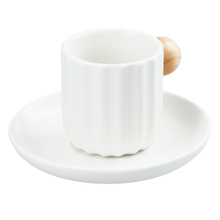 Juego de Tazas y Platos de Café 'Palazzo'