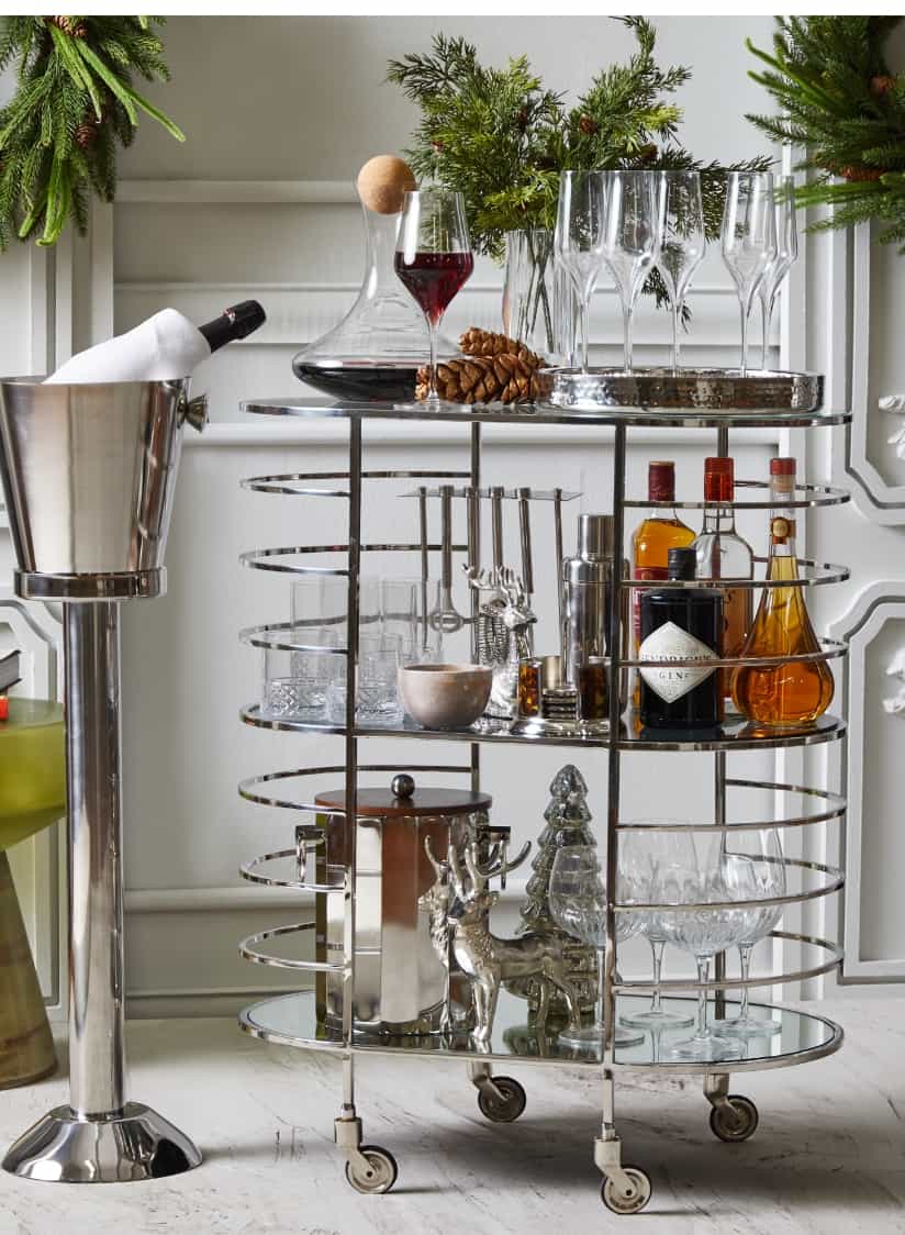 Estilo de mesa tropical